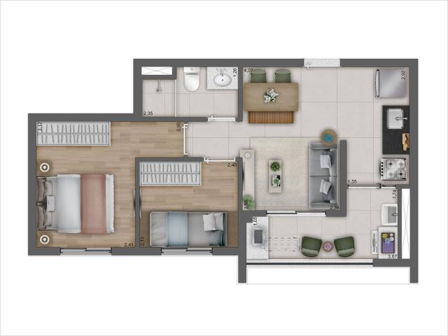 #KV0021 - Apartamento para Venda em São Paulo - SP